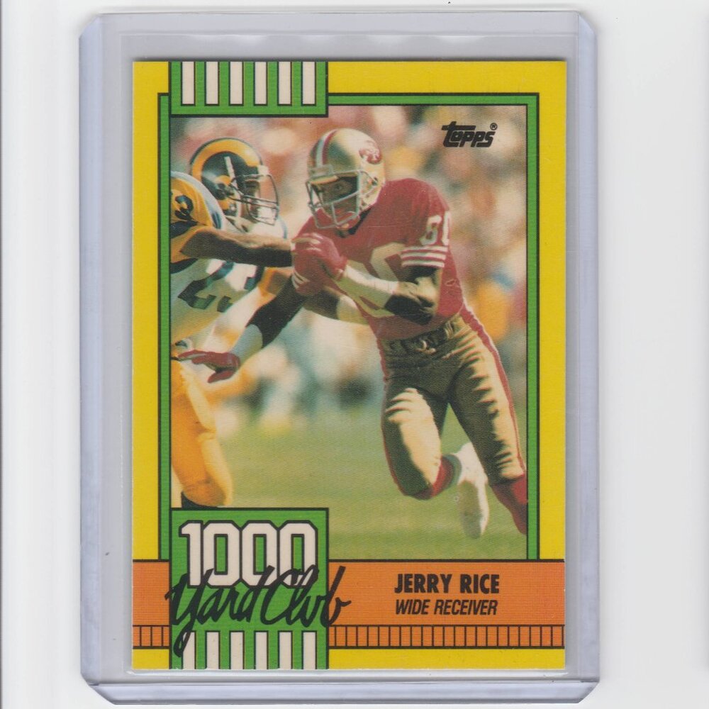 Jerry Rice Marcus Allen 1000 Club 49ers Chiefs Raiders HOF Wide Receiver Perfect - Picture 3 of 6